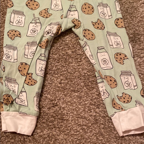 Magnetic Me Milk and Cookies One Piece Pajama - Picture 4 of 4